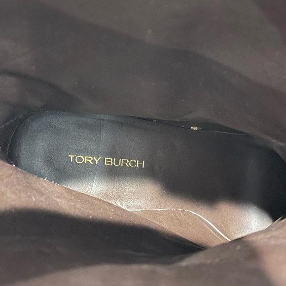 Tory Burch Western Leather Mid Boot, NWT, Size: 6.5, Color: Brandy Nevada - Picture 10 of 10